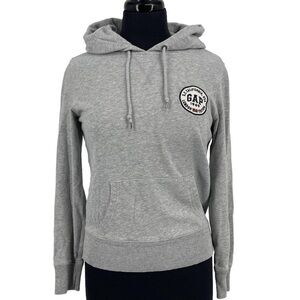 GAP Heather Gray Women's Hoodie with Emblem